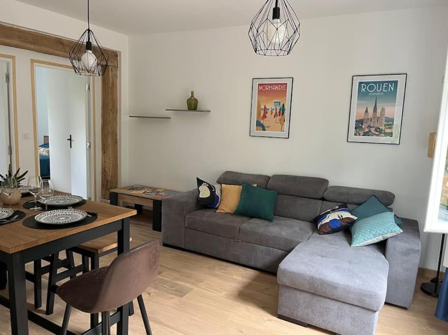 Chez Melanie, Pres De L'Abbaye Apartman Jumièges Kültér fotó