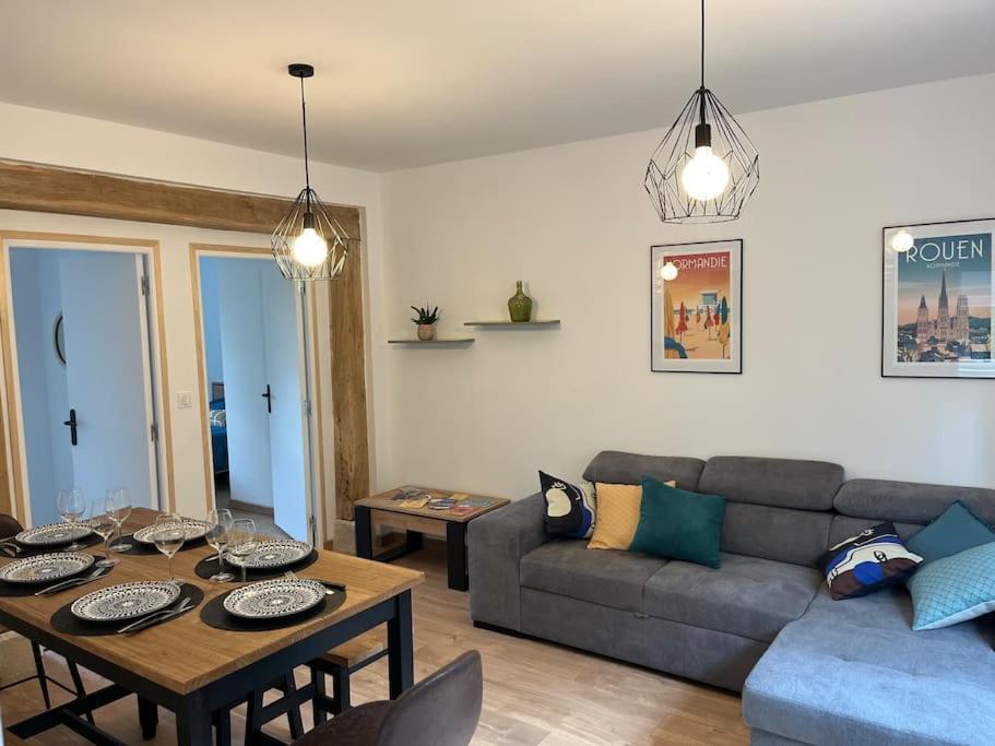 Chez Melanie, Pres De L'Abbaye Apartman Jumièges Kültér fotó